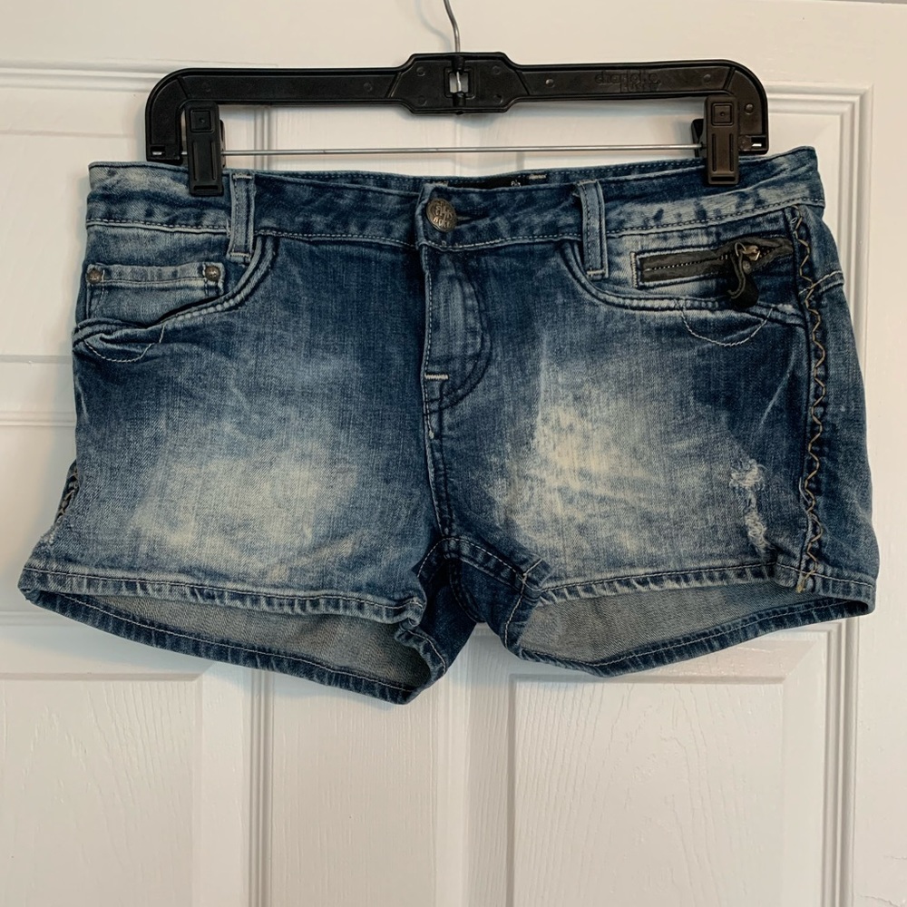 GUC Rerock for Express denim shorts size 12